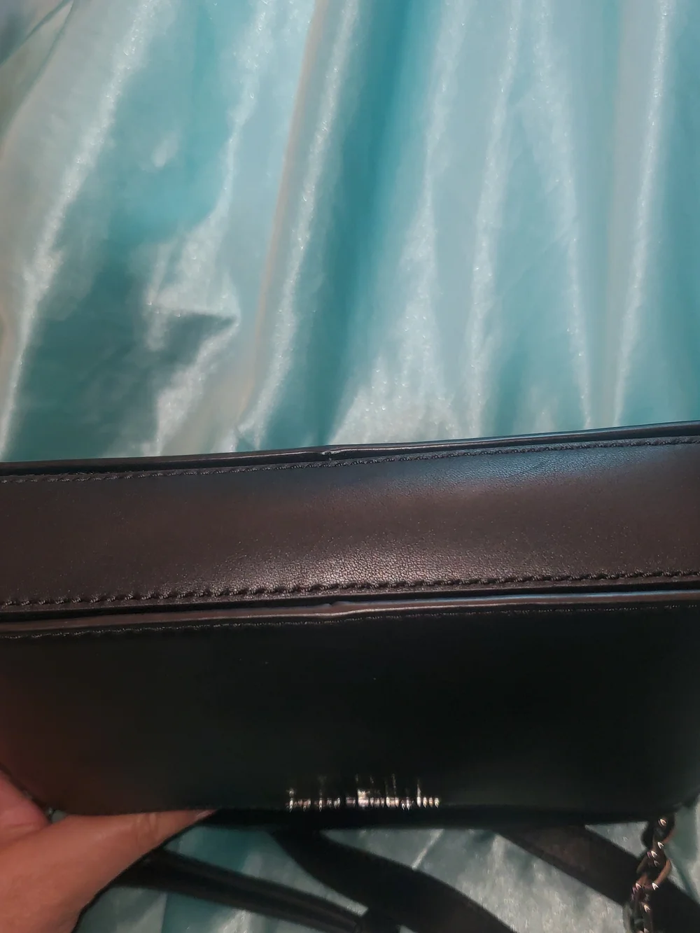 Michael Kors Black Crossbody with Silver Stud Accents